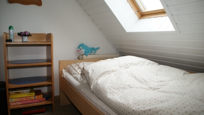 Das zweite Schlafzimmer Hell und freundlich