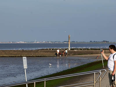 Am Strand von Dornumersiel
